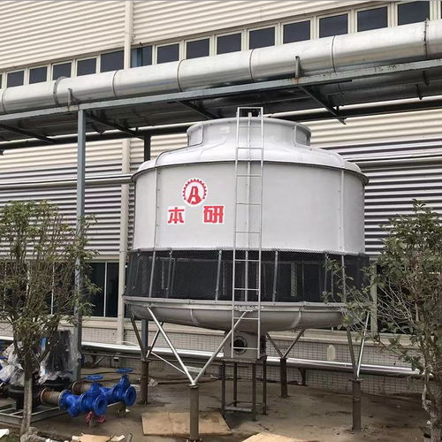 嘉興桐鄉化纖廠圓形逆流冷卻塔 玻璃鋼殼體防水電機與玻璃鋼集氣罩的應用與優勢